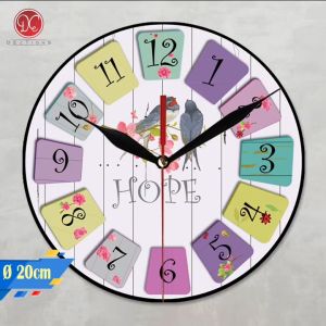 Jam Dinding Aesthetic Shabby Chic Minimalis Hiasan Dekorasi Kamar Rumah