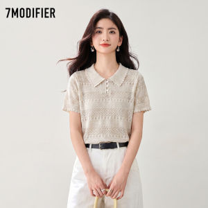 7.Modifier | Áo Thun Polo Cổ Eo Rộng Phong Cách Đẹp