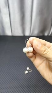 KAHASIL JEWELRY Anting Tusuk Titanium Wanita Bulat Anti Karat dan Luntur Brilian KH023