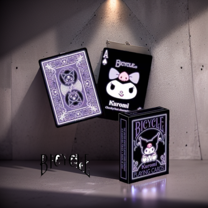 高颜值三丽鸥扑克牌 库洛米 玉桂狗 帕恰狗 蜡笔小新 小红书同款ins Sanrio Kuromi Pochacco Cinnamoroll ...