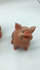 Piggy Bank Resin Material Cute Cartoon Pig Design Money Saving Box for Kids Children Adults Birthday Christmas Home Office Desk Decoration Gift Idea with Coin Slot and Secure Lid