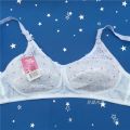 Summer Young Adult Cotton Bra Purified Cotton Bra Thin Wireless Bra Breathable Middle-Aged and Elderly Bra Intimates. 