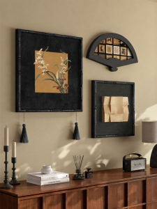 JIUDOUYUN | Elegant Chinese and French Retro Style Decorative Painting with Gourd