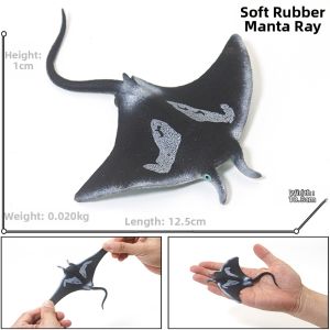 Realistic Silicone Sea Animal Models Fish Toy
