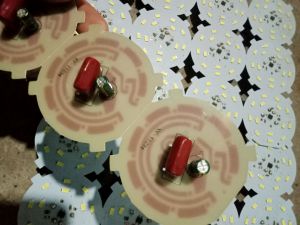 Ready lampu LED 15 watt AC 220 langsung colok listrik nyala cocok untuk dijual lagi kualitas bagus