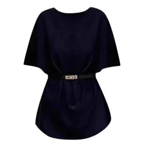 YUEZHONGWEI | Purple V-neck Short Sleeve Ice Silk Knitted Top Women Summer New Design Sensation Small Audience Old Money Style Fashionable Top