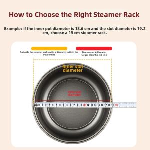 BAICHANG | 304 Stainless Steel Food Grade Electric Rice Cooker Steaming Rack