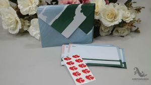 10Pcs Kartu Ucapan dan Amplop GA078