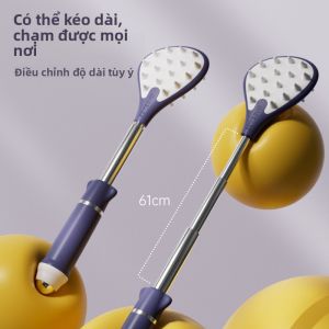 Multi-Functional Itch Scratcher Back Scraper Stretchable Elderly Delight Meridian Massage Bathing And Personal Hygiene Tool
