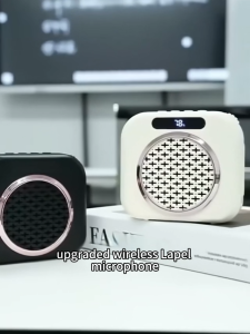 【New Arrival】NETPAC Waist Speaker With Lavalier Mic Bluetooth Speaker Mini Portable Megaphone Speaker Loudspeaker For Teaching/Outdoors