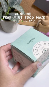 MẶT NẠ RỬA LÀM SẠCH SÂU SKINFOOD PEAR MINT FOOD MASK 120ML