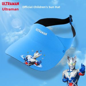 SVORIAHI | Authentic Ultraman Childrens Seamless Sun Protection Hat Summer Boys UV Protection Sun Hat Lightweight Outdoor Cap