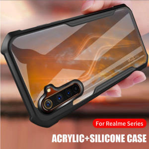 Acrylic Blade Silicone Case For Realme GT 6 7 Pro Neo 2 Master 14 13 12 11 10 9 9i 8 8i 7 7i 6 6i 5 5i C2 C3 C11 C12 C15 C17 C20 C21 C30 C30s C31 C33 C35 C53 C55 C61 C63 C65 C67 C75 Narzo 50 50i 50A 20 Pro Note 50 60 Phone Cases