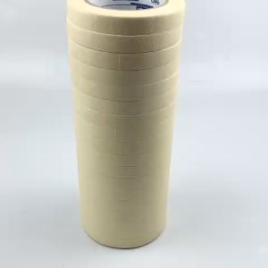 Băng keo giấy rộng 1.5cm dài 50 mét màu trắng 1 cây 17 cuộn giá tại xưởng