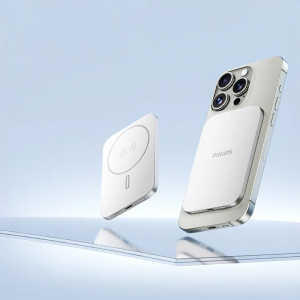 Philips | Wireless Charging Portable Power Bank with Fast Charging and Magnetic Design