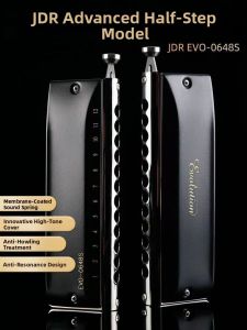 Semi-chromatic Harmonica 12 Holes C Key all-levels