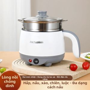 [Phích cắm dẹt] JIFANPAUL | Nồi Điện Đa Năng Hấp & Nấu