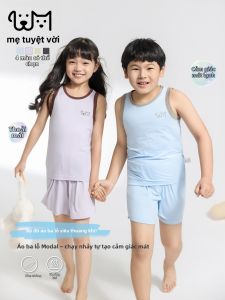 YINGXIAOYA | Bộ Đồ Ngủ Hè Cho Bé Trai Thừa Cân