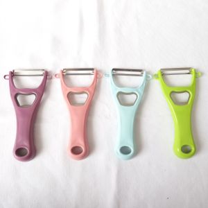 Pembuka Tutup Botol Peeler 2 in 1 Pengupas Buah Kentang Sayur Piler Kulit Buah