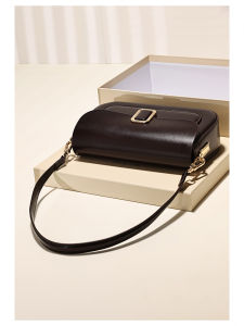 GXFMOD Leather French Underarm Bag Womens Commuter Crossbody Bag Fashionable Luxury Style 2025 New Arrival