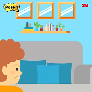 3M Post-it® DEF3X2 Dry Erase Surface 3x2ft