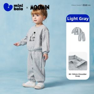 MINI BALA | Collaborative Moomin Soft Ruffled Toddler Girls Set