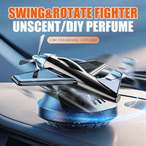 No perfume DIY fragrance diffuser Swinging Rotating propeller solar car ornament dashboard plane decoration accessories men cool