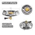 Super Kalan Burner Gasulette Burner Gas Stove Head Original Single burner Aluminum Single burner gas stove Portable Butane Gas Stove Camping Stove Suitable for family cooking and camping. 