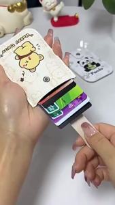 Sweet Belly กระเป๋าใส่บัตร ลายการ์ตูน กระเป๋าเงิน card holder