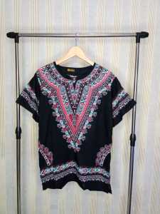 Baju Kaos Etnik Dashiki Bohemian & Baju Bali Motif Uje: Pilihan Fashion Unik untuk Pria