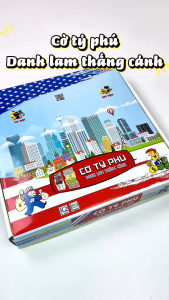 [LHT] Bộ Tỷ Phú Danh Lam Thắng Cảnh Liên Hiệp Thành Gấp Gọn Cờ Tỉ Phú Đồ Chơi Trí Tuệ Trẻ Em Tư Duy