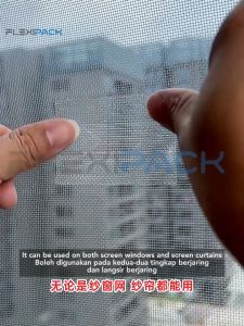 2M Window Screen Repair Tape Patch Self Adhesive Tape Door Waterproof Strong Tape Fiberglass Repair Kit 防蚊网 修補貼