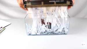 ALX A4 A5 Size Mini Paper Shredder Documents Cutting Machine Manual Hand File Tool School Pencincang Kertas