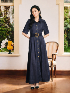 Fashion Lycell Acetate Blend Summer Dress