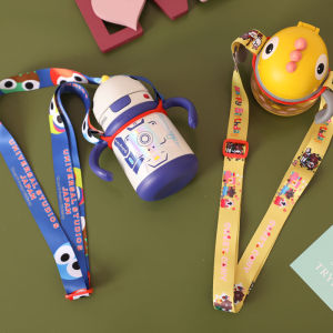 สายสะพายแก้วน้ำรักษาอุณหภูมิสำหรับเด็ก Babycare Pudizhi สายสะพายแบบแขวนข้างนอกกลางแจ้ง อุปกรณ์เสริม DIY