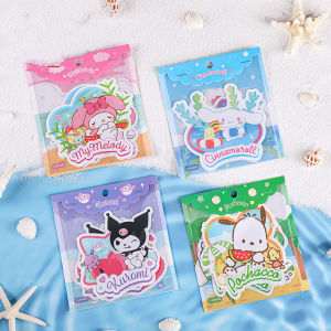 ZEEMIN Halloween Christmas Sanrio Kuromi Originality Stickers Cute Cartoon Cinnamoroll My Melody Trolley Box Decoration Water Cup Waterproof Sticker Gift