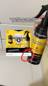 RayKiller Obat Pembasmi Rayap Spray Efektif Melindungi Furnitur Kayu Rumah