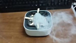 Gạt Tàn Thông Minh Air Purification Ashtray Khử Mùi  Lọc Không Khí - WorldMart
