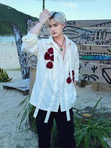 CHENMU | 3D Rose Fashionable Stylist Shirt
