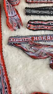 Ikat Kepala Rajut Batak / Ikat Pinggang Rajut / Souvenir Khas Batak / Sortali Rajut Batak / R S