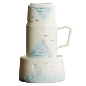 BUZHUO | Heat Preservation Tea Water Separation Teapot