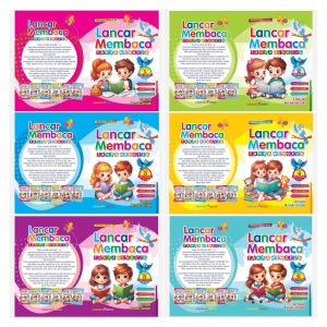Buku Anak Lancar Membaca Tanpa Mengeja Jilid 1 2 3 4 5 6 Ecer & Paket - Lingkar Media