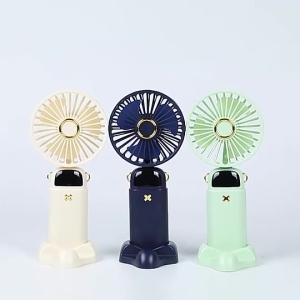 ❤️‍🔥2024 New Portable mini Fan Usb Smart Led Digital Display 5 Speed Adjustable Fan Rechargeable Handheld Fan