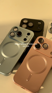 METALIC CASE UNTUK IPHONE 17 SERIES (17 PRO 17 PRO MAX) PELINDUNG KAMERA FULL COVER