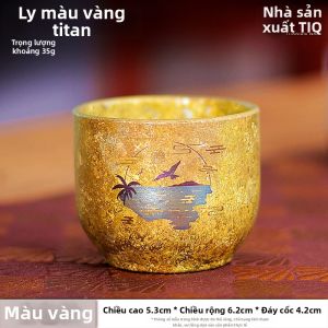 XINLONGTANG | Tách Trà Titanium Sạch