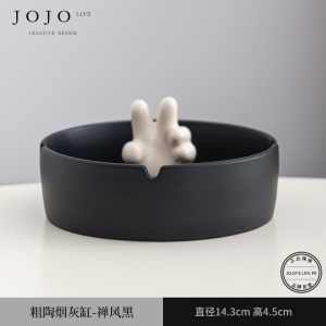 Creative Personalized High-End Ceramic Ashtray JOJOS L. PD. Life Yiye Ash Tray Trendy Gift Festival Supplies