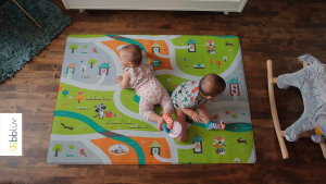 BBluv -Mülti Reversible Playmat เสื่อรองคลานเด็ก เเผ่นรองคลานเด็ก เสื่อพับรองคลาน เสื่อรองคลานหนา 1 CM เหมาะสำหรับทุกเพศทุกวัย กลับด้านได้ไม่มีสารเคมีทุกชนิด (BPA/Phthalate Free/Non-Toxic/Super-Soft)