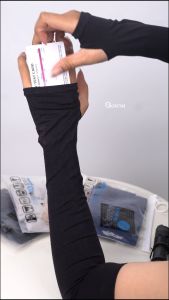 Găng tay chống nắng thun cotton mềm mịn GOMTAT ống tay chống nắng Hàn Quốc co giãn tốt - LISU-GANGTAY-001