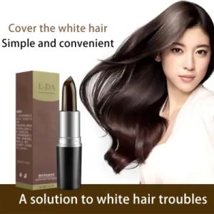 Lipstik Cat Rambut Uban Penghitam Bright Hair Dye Pen / Cat Rambut Uban Penghitam Semir Rambut