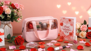 OOKAS Waterproof Travel Wash Bag Portable Transparent Cosmetic Bag Toiletries Organizer Set Multifunctional Makeup Pouch